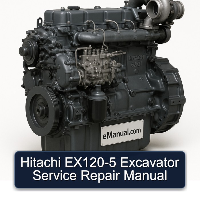 Hitachi EX120-5 Excavator Service Repair Manual