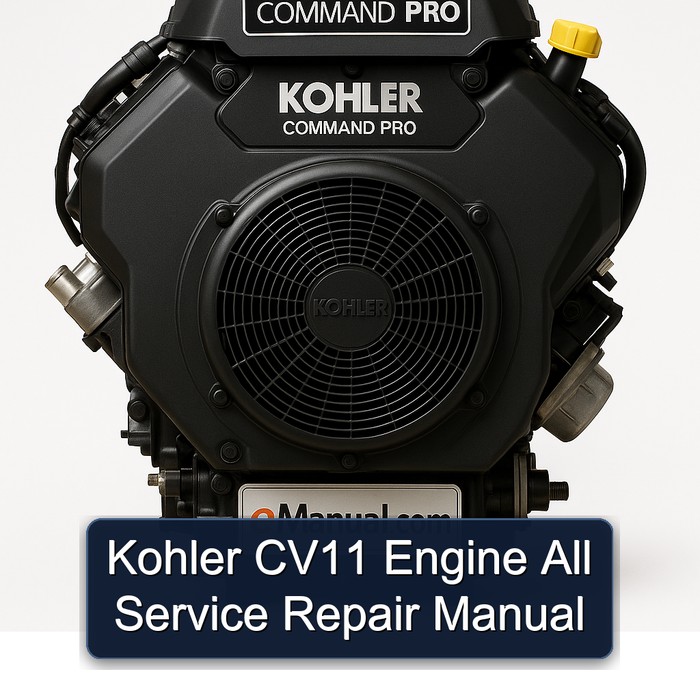 Kohler CV11 Motor - Reparaturhandbuch