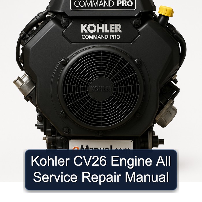 Kohler CV26 Motor - Reparaturhandbuch
