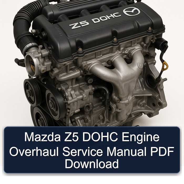 Mazda Z5 DOHC Engine Overhaul Service Manual PDF Download