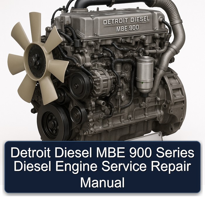 Detroit Diesel MBE 900 Series Diesel Engine Service Repair Manual