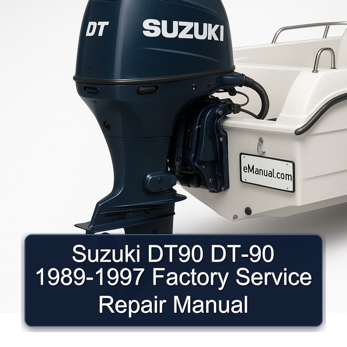 Suzuki DT90 DT-90 1989-1997 Factory Service Repair Manual