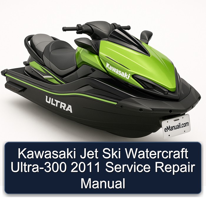 Kawasaki Jet Ski Watercraft Ultra-300 2011 Service Repair Manual
