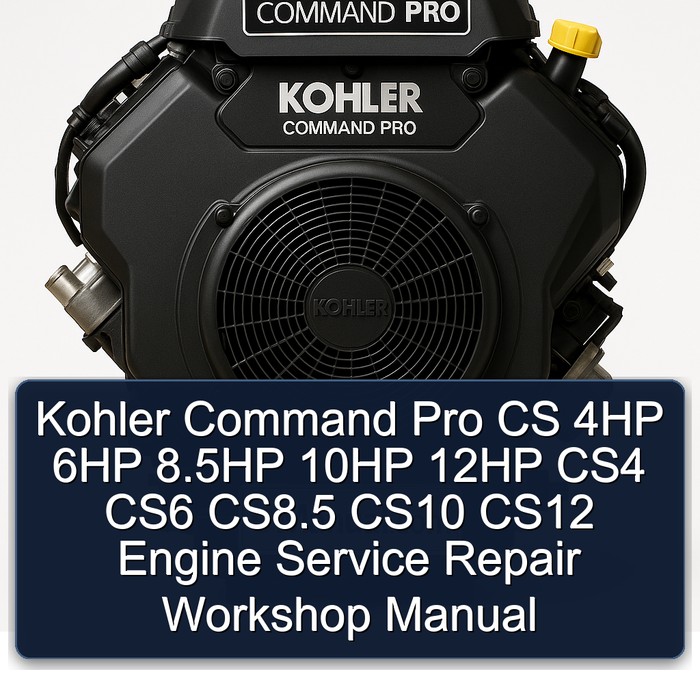 Kohler Command Pro CS - Motoren: Service- und Reparaturhandbuch