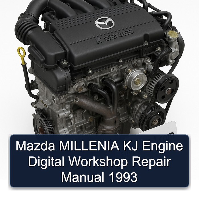 Mazda MILLENIA KJ Engine Digital Workshop Repair Manual 1993