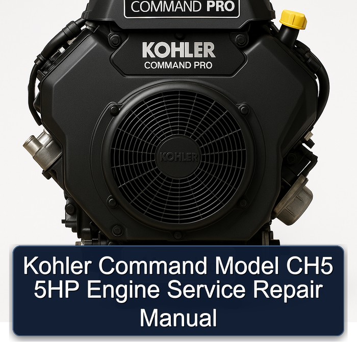 Kohler Command Model CH5 5HP Engine Manual de servicio y reparación
