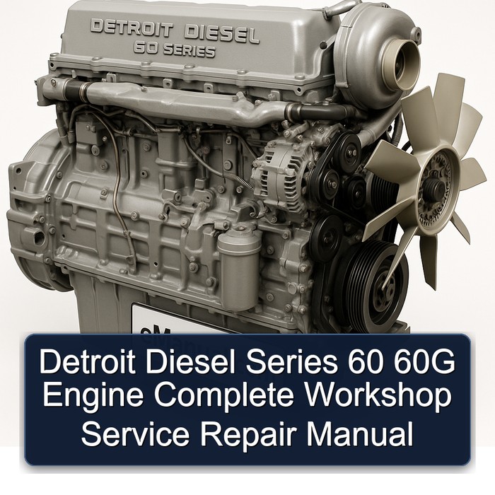 Detroit Diesel Series 60 60G Engine Complete Workshop Service Repair Manual
