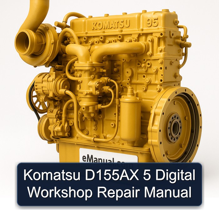 Komatsu D155AX 5 Digital Workshop Repair Manual