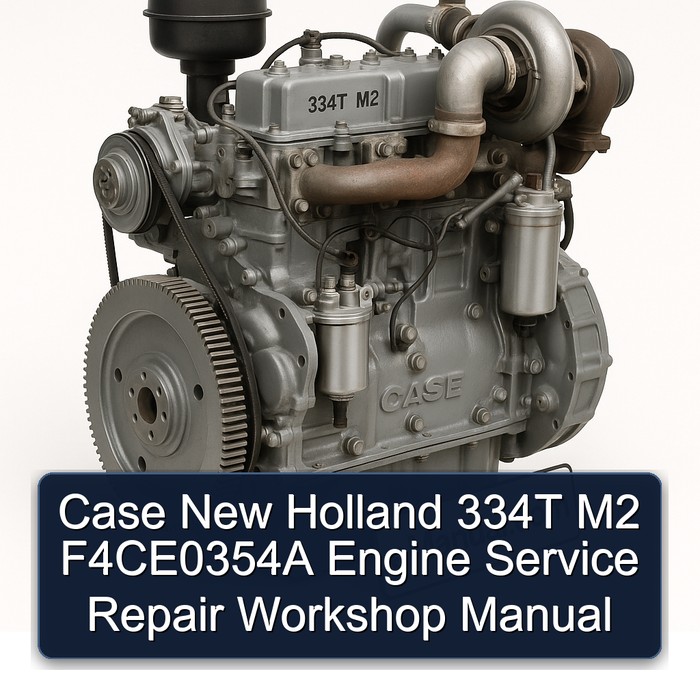 Case New Holland 334T M2 F4CE0354A Engine Service Repair Workshop Manual