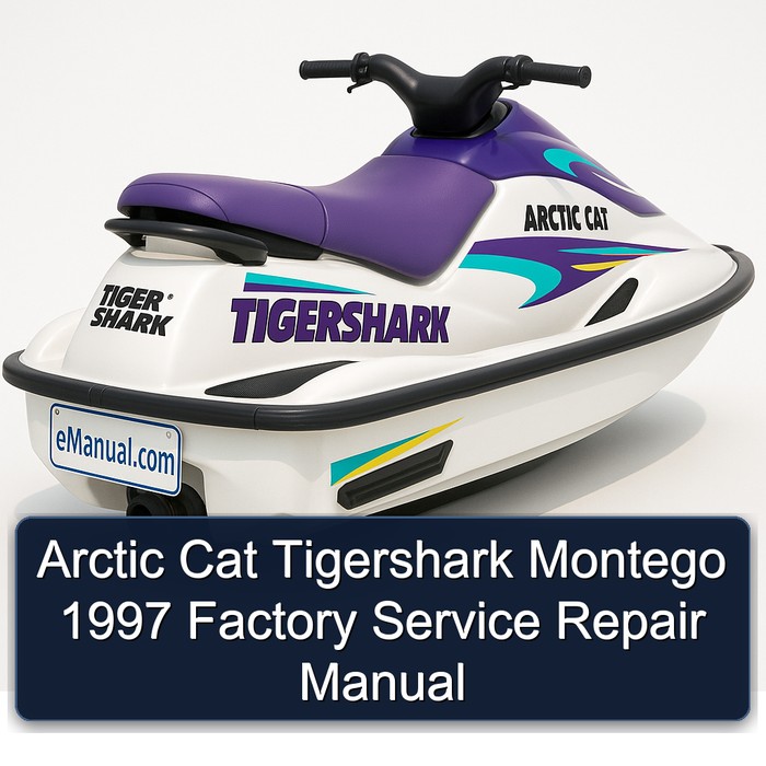 Arctic Cat Tigershark Montego 1997 Factory Service Repair Manual