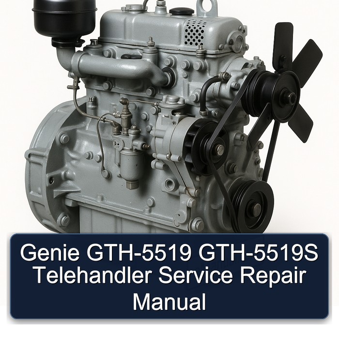 Genie GTH-5519 GTH-5519S Telehandler Service Repair Manual