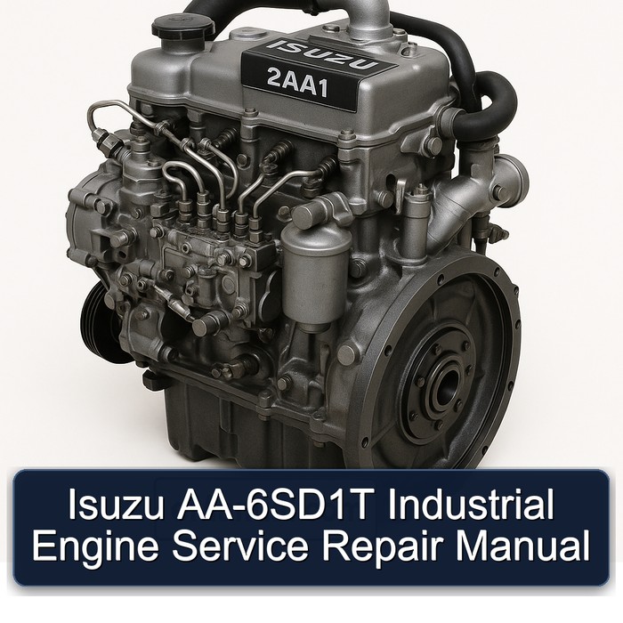 Isuzu AA-6SD1T Industrial Engine Service Repair Manual