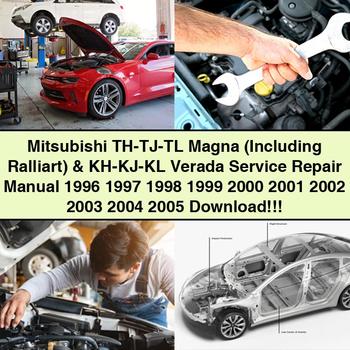 Mitsubishi TH-TJ-TL Magna (Including Ralliart) & KH-KJ-KL Verada Service Repair Manual 1996-2005
