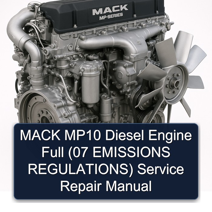 MACK MP10 Diesel Engine Full (07 EMISSIONS REGULATIONS) Service Repair Manual