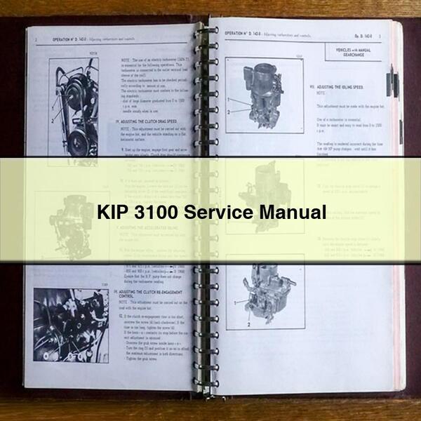 KIP 3100 Service Repair Manual
