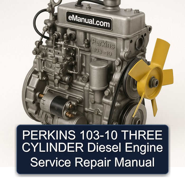 PERKINS 103-10 THREE CYLINDER Diesel Engine Service Repair Manual