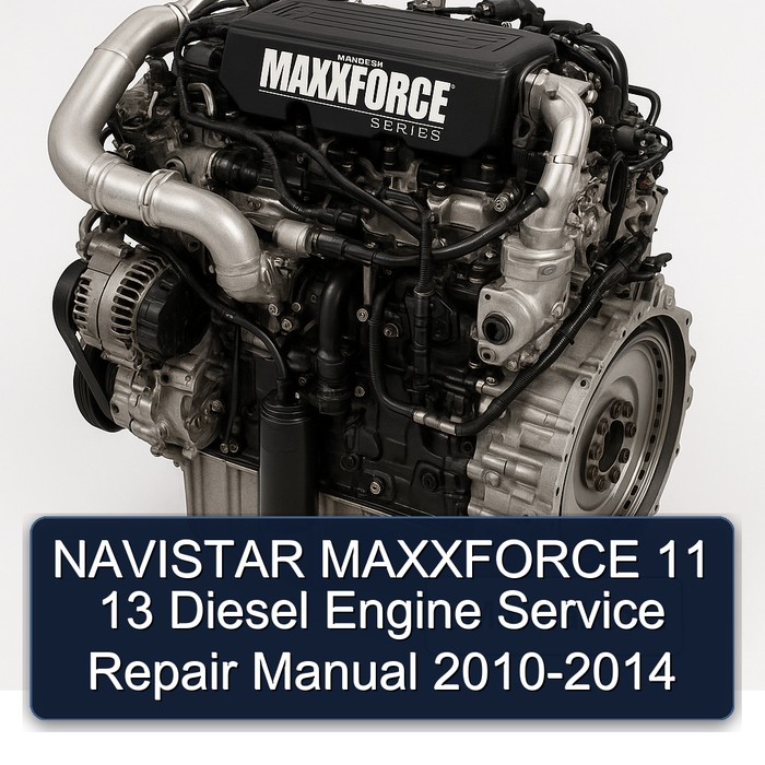 NAVISTAR MAXXFORCE 11 13 Diesel Engine Service Repair Manual 2010-2014
