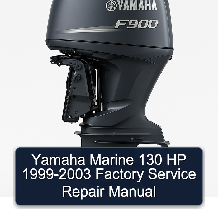 Yamaha Marine 130 HP 1999-2003 Factory Service Repair Manual