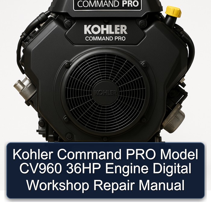 Kohler Command PRO Model CV960 36HP Engine Digital Workshop Repair Manual