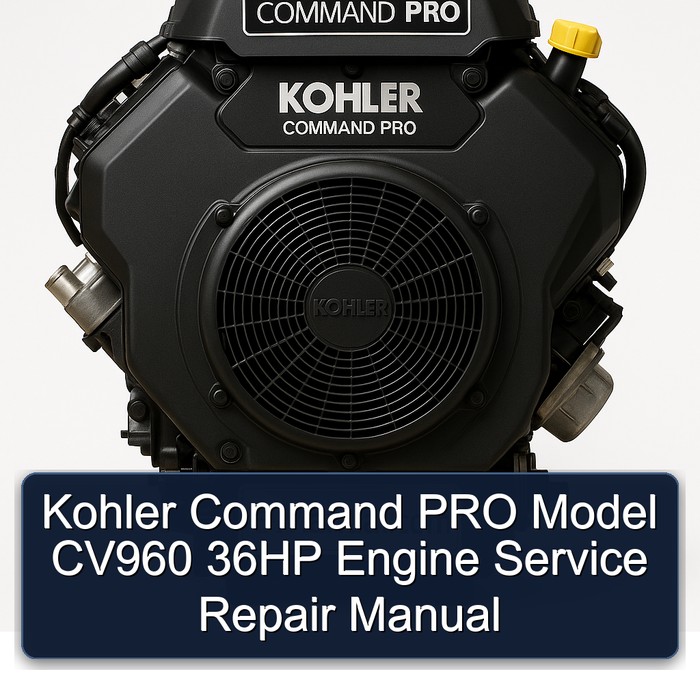 Kohler Command PRO Model CV960 36HP Engine Service Repair Manual