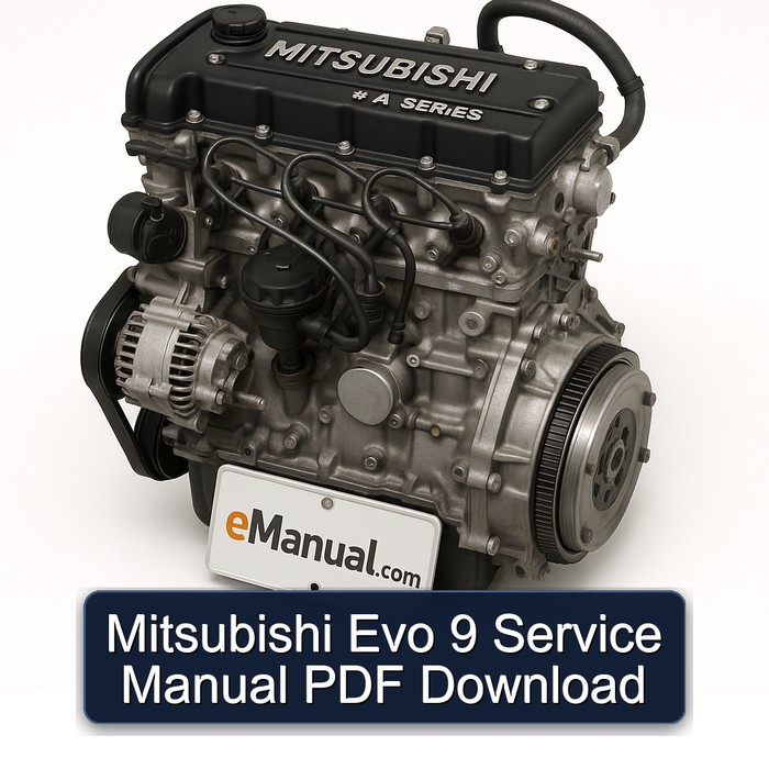 Mitsubishi Evo 9 Service Manual PDF Download