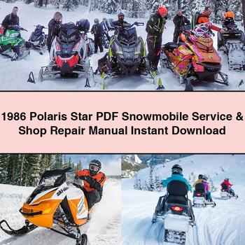 1986 Polaris Star Snowmobile Service Repair Manual