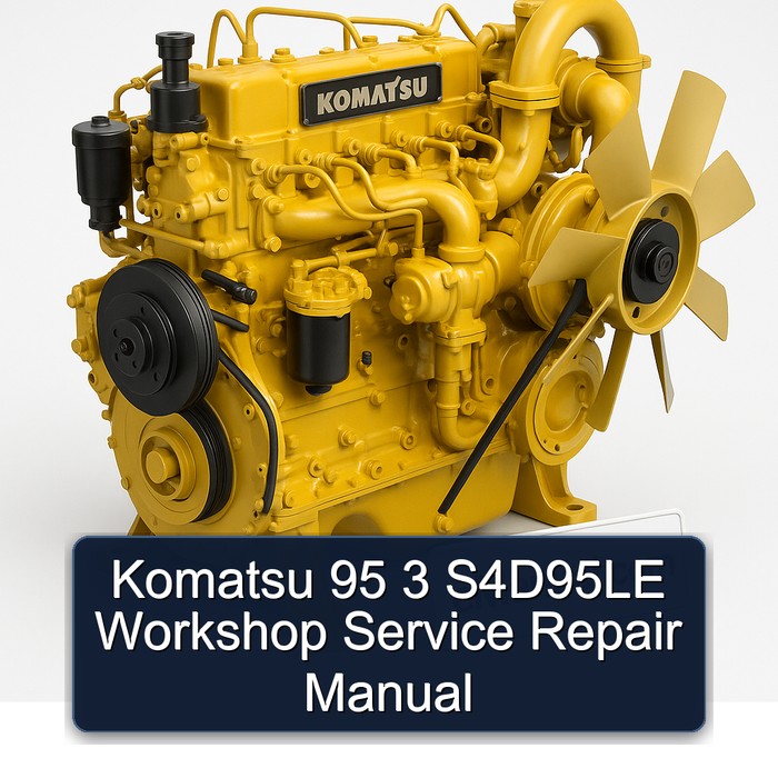 Komatsu 95 3 S4D95LE Workshop Service Repair Manual