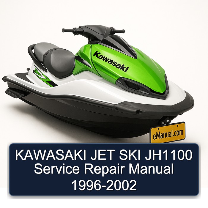 KAWASAKI JET SKI JH1100 Service Repair Manual 1996-2002