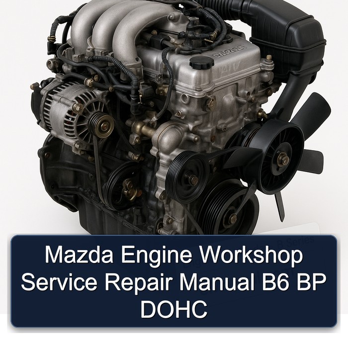 Mazda Engine Workshop Service Repair Manual B6 BP DOHC