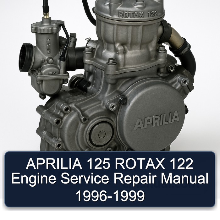 APRILIA 125 ROTAX 122 Engine Service Repair Manual 1996-1999