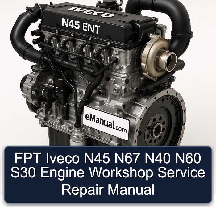 FPT Iveco N45 N67 N40 N60 S30 Engine Workshop Service Repair Manual