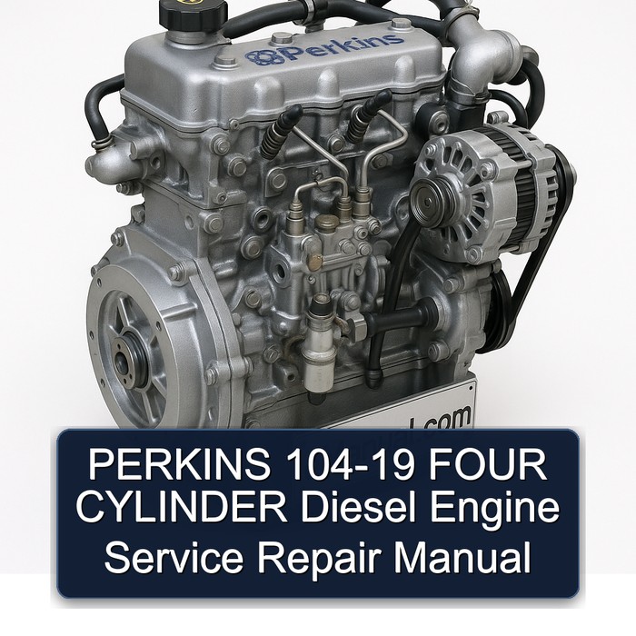 PERKINS 104-19 FOUR CYLINDER Diesel Engine Service Repair Manual