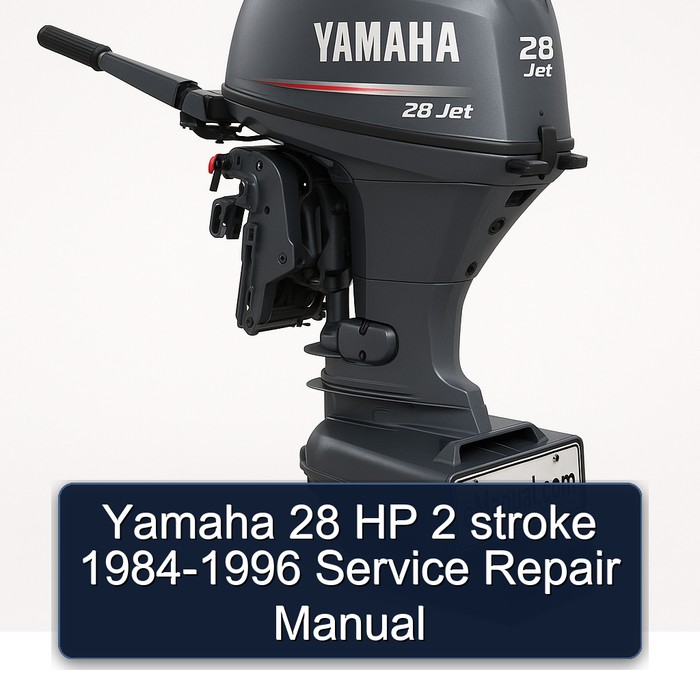 Yamaha 28 HP 2 stroke 1984-1996 Service Repair Manual