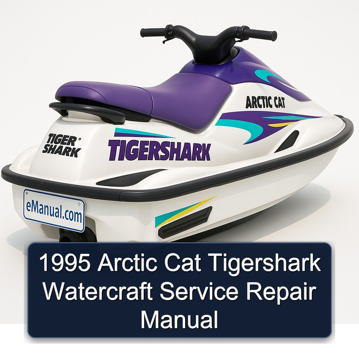 1995 Arctic Cat Tigershark Watercraft Service Repair Manual