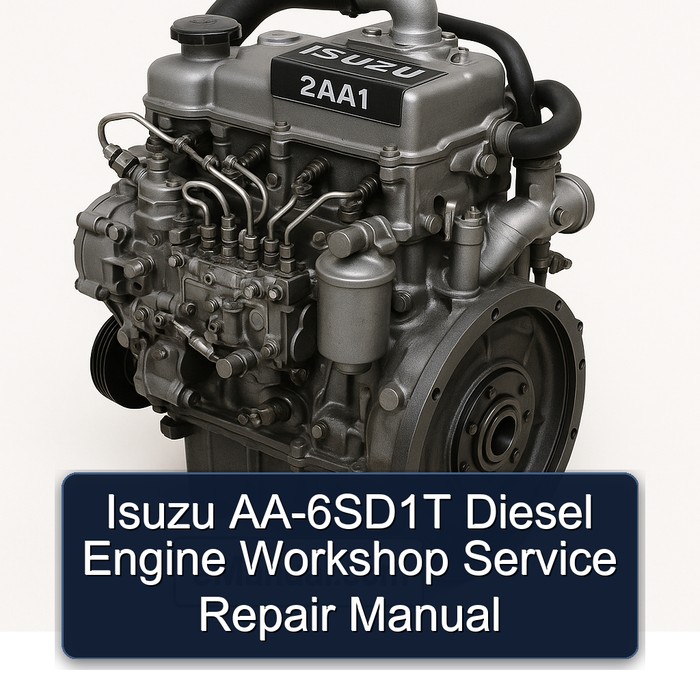 Isuzu AA-6SD1T Diesel Engine Workshop Service Repair Manual