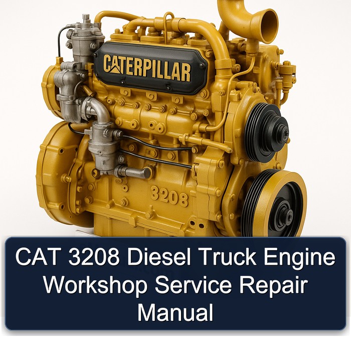 CAT 3208 Diesel Truck Engine Workshop Service Repair Manual