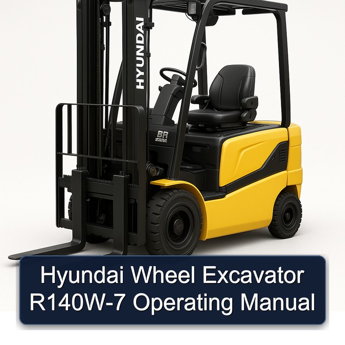 Hyundai Wheel Excavator R140W-7 Operating Manual
