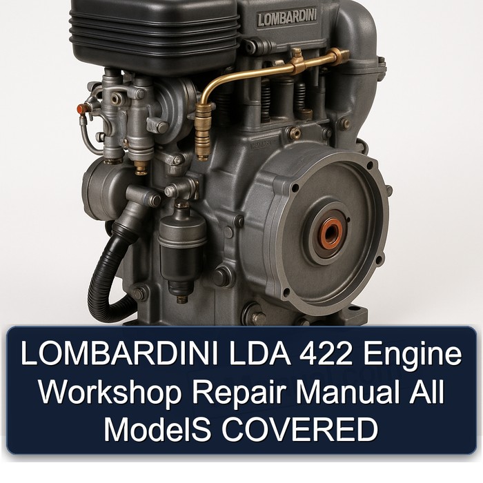 LOMBARDINI LDA 422 Engine Workshop Repair Manual All ModelS COVERED