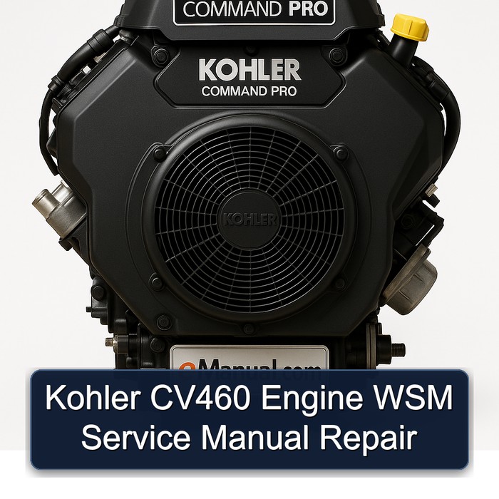 Kohler CV460 Engine WSM Service Manual Repair