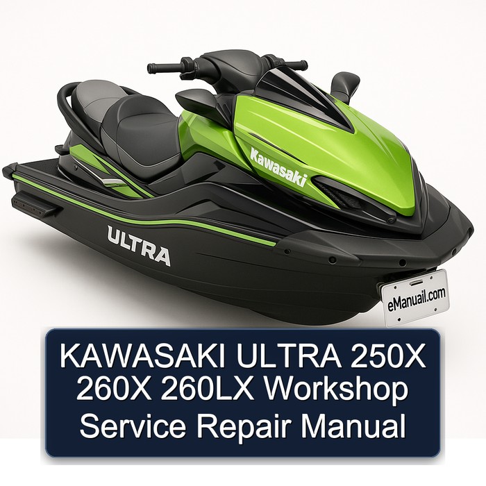 KAWASAKI ULTRA 250X 260X 260LX Workshop Service Repair Manual