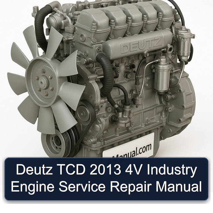 Deutz TCD 2013 4V Industry Engine Service Repair Manual
