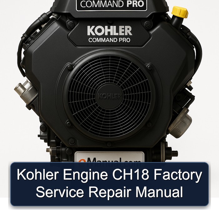 Kohler Engine CH18 Factory Service Repair Manual