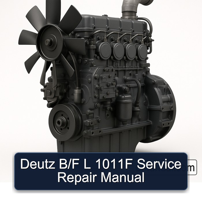 Deutz B/F L 1011F Service Repair Manual