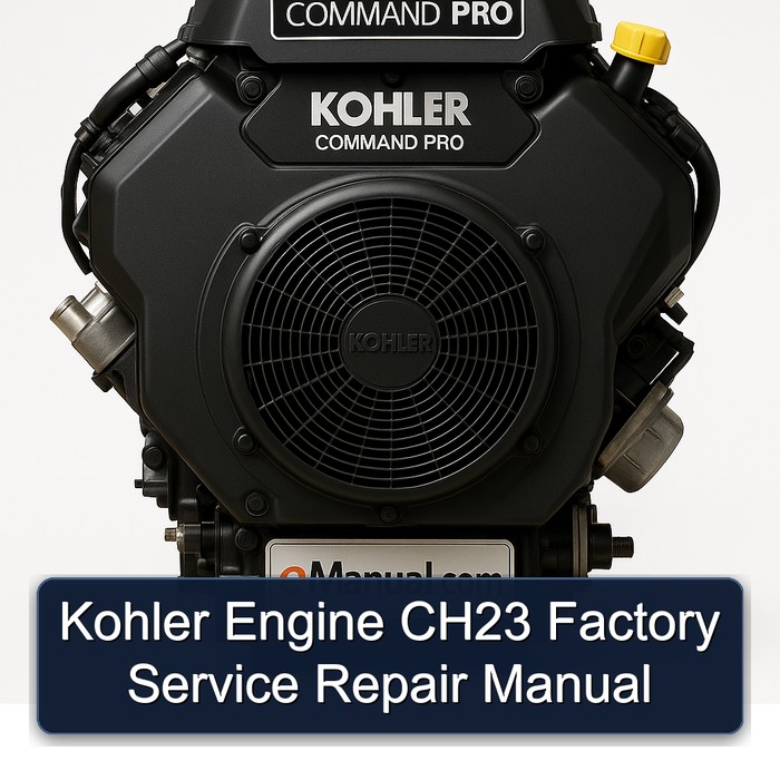 Kohler Engine CH23 Factory Service Repair Manual