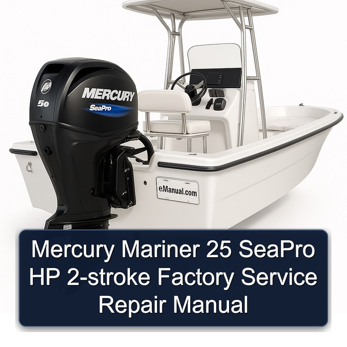Mercury Mariner 25 SeaPro HP 2-stroke Factory Service Repair Manual