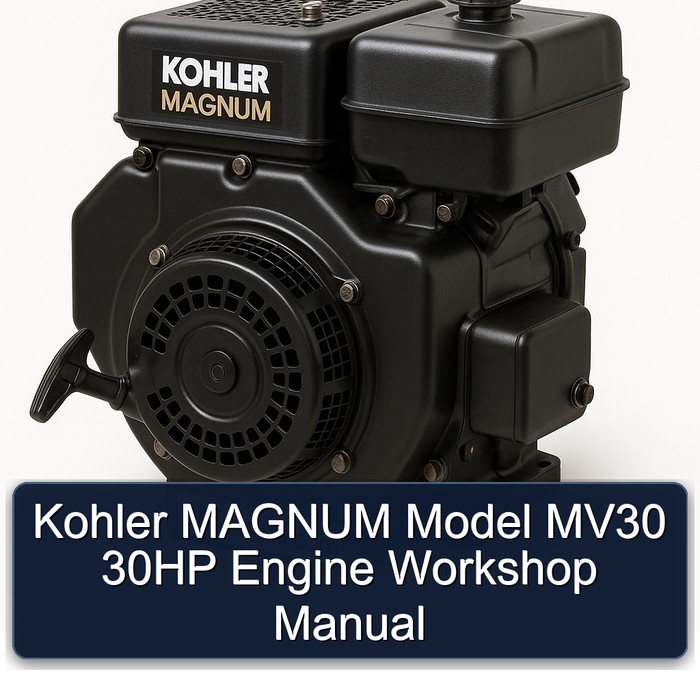 Kohler MAGNUM Model MV30 30HP Engine Workshop Manual