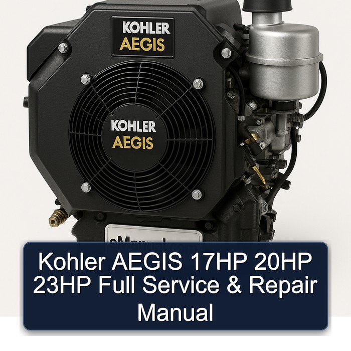 Kohler AEGIS 17HP 20HP 23HP Full Service & Repair Manual