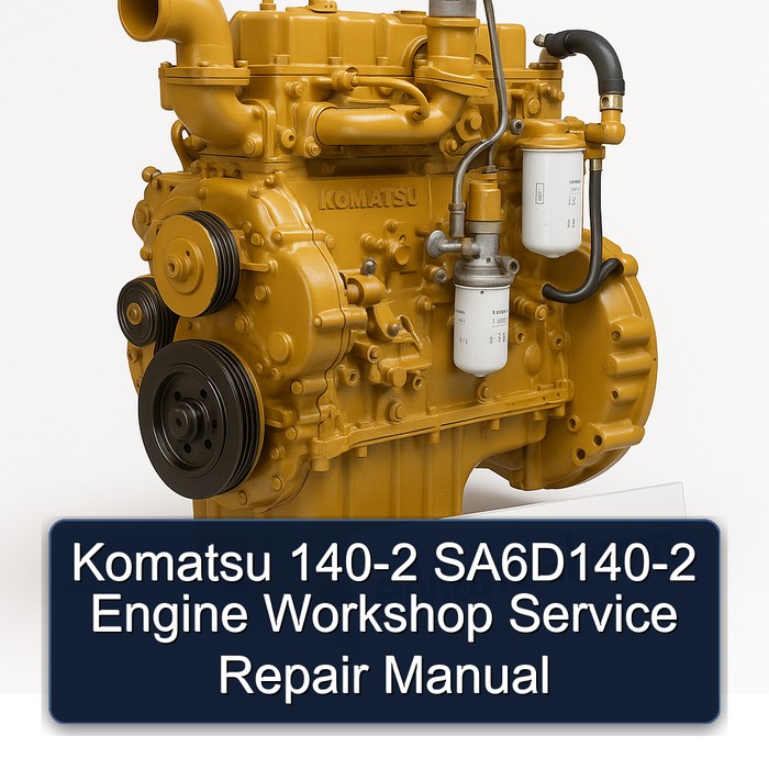Komatsu 140-2 SA6D140-2 Engine Workshop Service Repair Manual