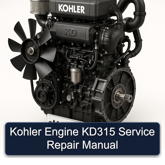 Kohler Engine KD315 Service Repair Manual