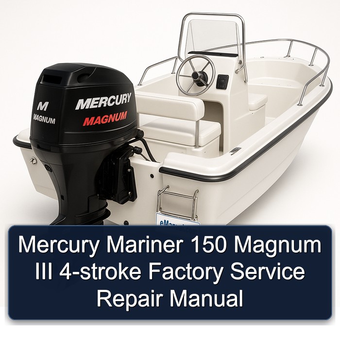 Mercury Mariner 150 Magnum III 4-stroke Factory Service Repair Manual